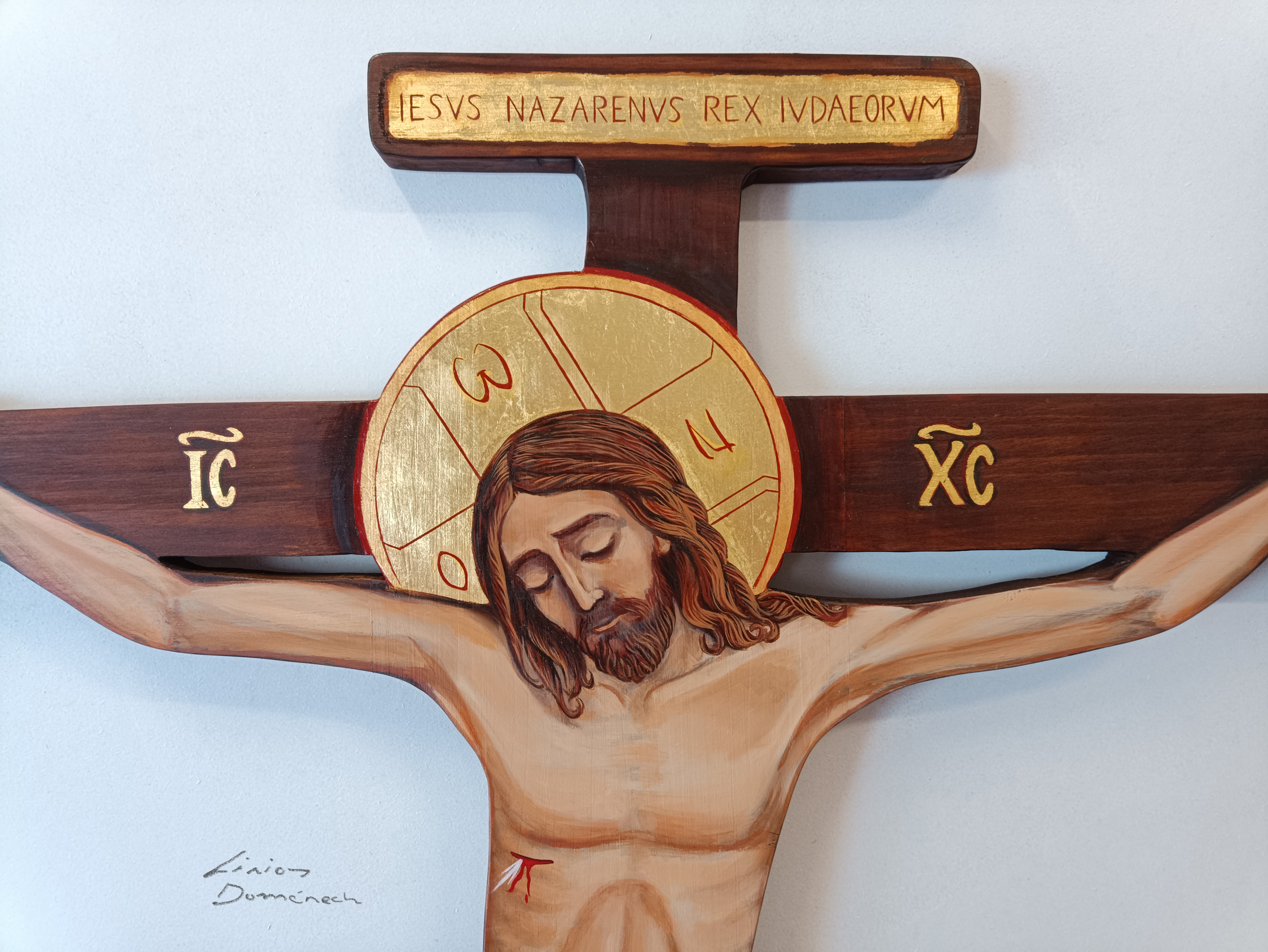 Icono-Cristo2-Lirios-Domenech